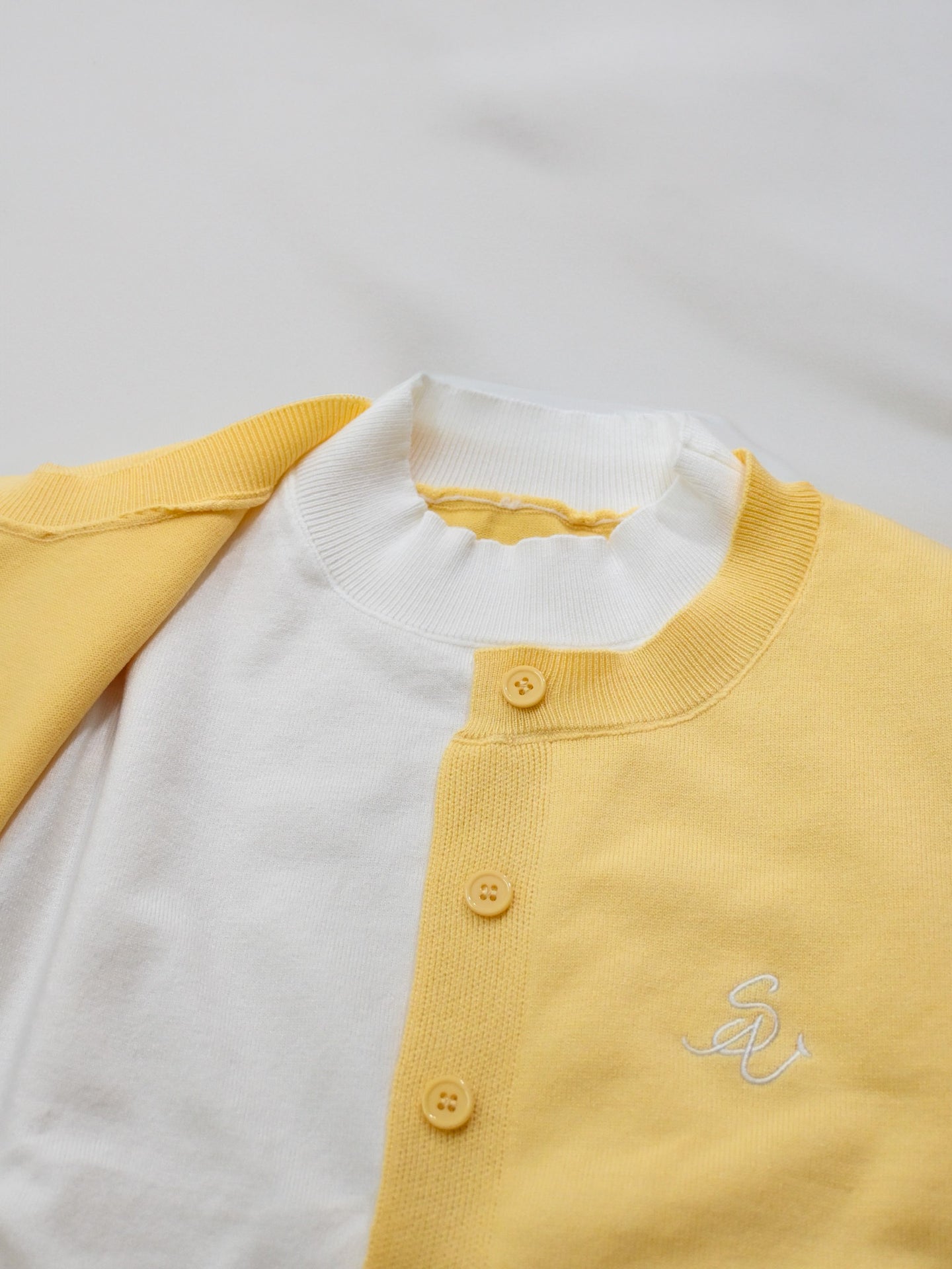 Women's Cardigan in Butter (Comes in One Piece) - Simply
